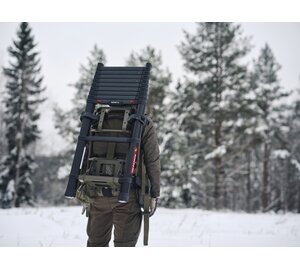 Rescueline telescopic ladder 4.1 m black Transport | © MUNK GmbH