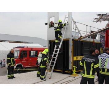 Atemschutzübungsanlage, Übung außen | © MUNK GmbH