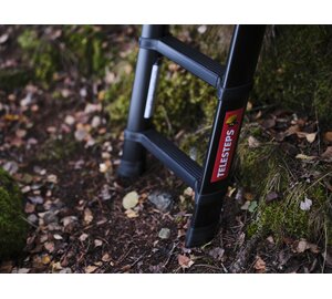 Rescueline telescopic ladder 4.1 m black detail | © MUNK GmbH