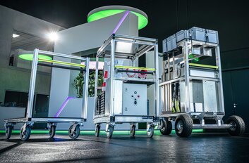 3 Sonder-Rollcontainer nach Kunden-Spezifikation | © MUNK GmbH