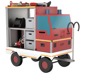 Rollcontainer Brandschutzerziehung | © MUNK GmbH
