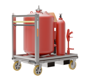 Mobile cont. powder extinguishing system view 2 | © MUNK GmbH