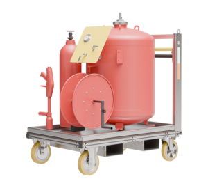 Mobile cont. powder extinguishing system view 3 | © MUNK GmbH
