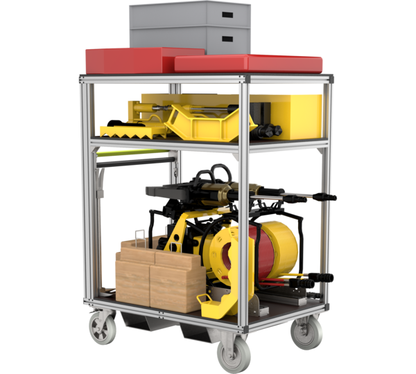 Conteneur roulant Appareils secours hydr. Type 1 | © MUNK GmbH