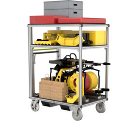Conteneur roulant Appareils secours hydr. Type 1 | © MUNK GmbH