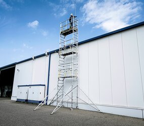 FlexxTower SGX mit Ergo-Plattform Plattformhöhe 7,55 m | © MUNK GmbH