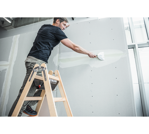 Step ladder, wood, 2 x 6 steps on both sides, detailed view | © MUNK GmbH