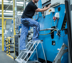 Arbeitspodest eins. begehb. mit Rollen 3 Stu Anw | © MUNK GmbH