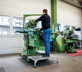 Aluminium Arbeitspodest Anwendung | © MUNK GmbH