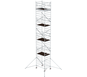 Rollgerüst 1,35x1,80m m. Ausl. & Dp-PF PF-H 9,35m | © MUNK GmbH