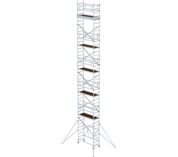 Klappgerüst 0,75x 1,80 m m. Ausl., PF-H. 10,80 m | © MUNK GmbH