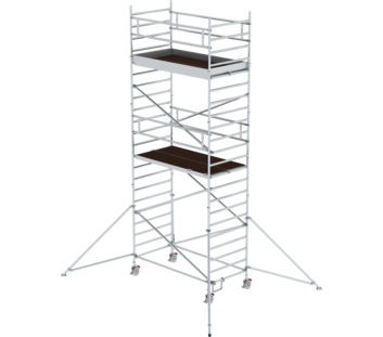 Folding scaff. 1.35x2.45m Outr.&double pf, pf H=5.35m | © MUNK GmbH
