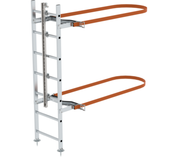 Zweiholm-Mastleiter Unterteil 2,0 m, 7 Sprossen | © MUNK GmbH