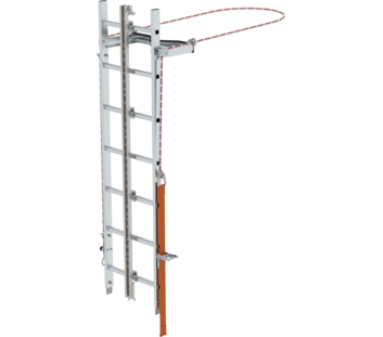 Zweiholm-Mastleiter Oberteil 2,0 m, 7 Sprossen | © MUNK GmbH