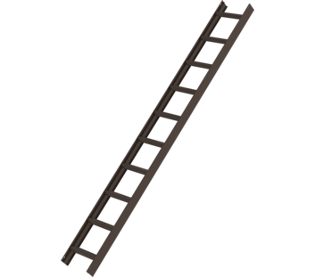 Dachleiter Braun, 10 Sprossen | © MUNK GmbH