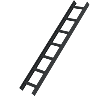 Dachleiter Anthrazitgrau, 7 Sprossen | © MUNK GmbH