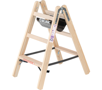 Stufen-Stehleiter Holz | © MUNK GmbH