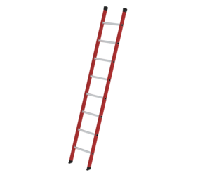 Straight ladder RFG/alu w/o stab., 8 rungs | © MUNK GmbH