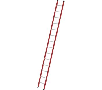Straight ladder RFG/alu w/o stab., 14 rungs | © MUNK GmbH