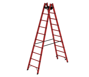 Double-sided rung ladder, RFG, 2x10 rungs | © MUNK GmbH