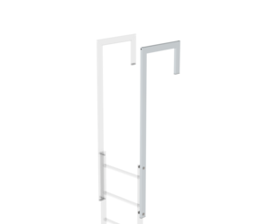 Exit side-rail angled bright alu. L=1600mm | © MUNK GmbH