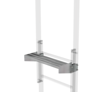 Exit step galvanised steel 520 x 200mm | © MUNK GmbH