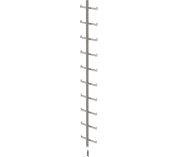 Single-rail ladder st.st. L=2.80m  | © MUNK GmbH