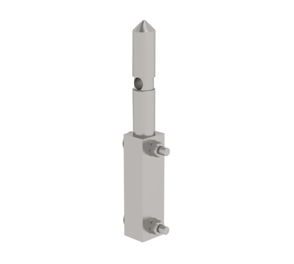 Rail slip-on device for entry aid, aluminium | © MUNK GmbH
