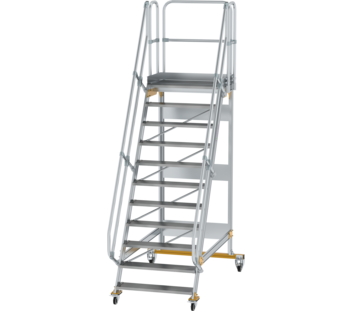 Platform stairs 60° mobile st. wid. 1,000 mm, 11st | © MUNK GmbH
