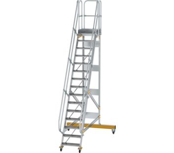 Platform stairs 60° mobile st. width 600 mm, 15 st | © MUNK GmbH