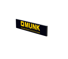 Planche de bordure frontale FlexxTower | © MUNK GmbH