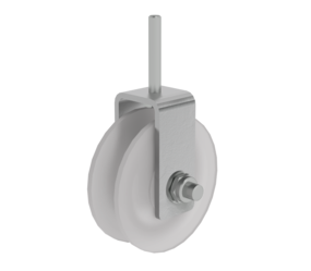 Pulley For 2- and 3-section rope-extension ladders | © MUNK GmbH