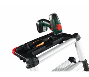 Tool tray for telescopic combination ladder | © MUNK GmbH