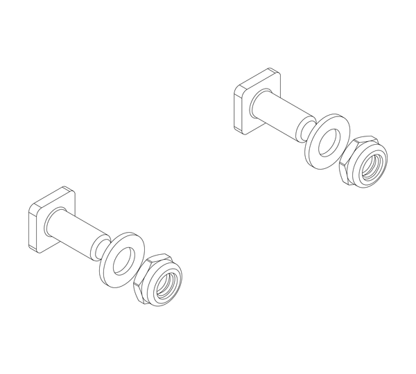 Drawing: Assembly kit for struts and step stiffeners for a landing staircase | © MUNK GmbH